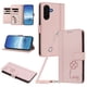 thumbnail image 1 of Funda Cartera Trébol para Samsung Galaxy A57 con Ranuras Tarjetas y Carga Inalámbrica Rosa, 1 of 6