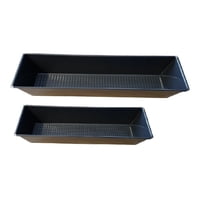 Genérico - Pack X2 Molde Pan Molde Para Pan De Molde Queque 20Cm 30Cm