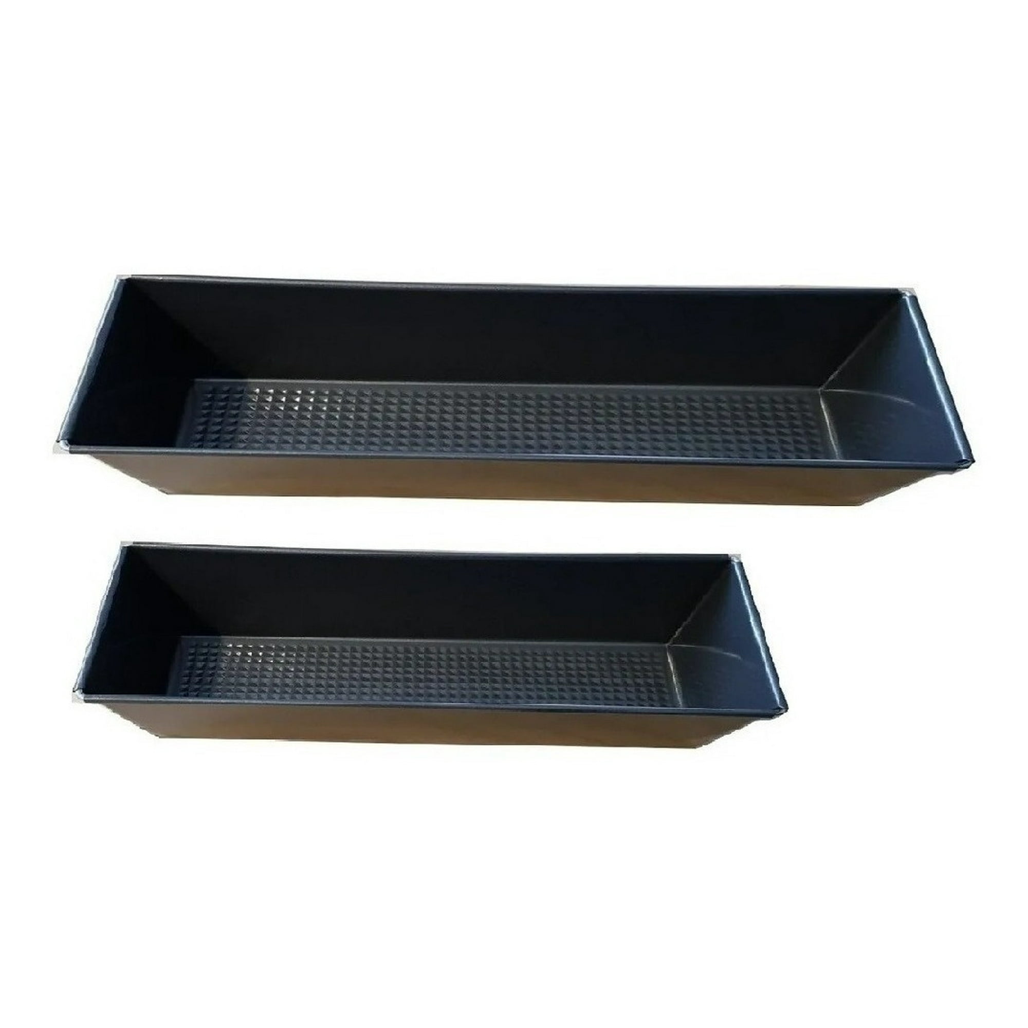 Genérico - Pack X2 Molde Pan Molde Para Pan De Molde Queque 20cm 30cm