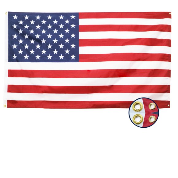 Bandera LTLDS 91 cm x 152 cm 4 ojales para interior