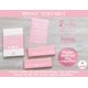 thumbnail image 2 of Cinta Métrica Party Hearty 150 cm Rosa 2 Rollos, 2 of 7