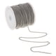 thumbnail image 1 of Collar De Cadena De Cable De Acero Inoxidable Plateado Para Hombres Y Mujeres Manualidades 2 2 Mm, 1 of 5