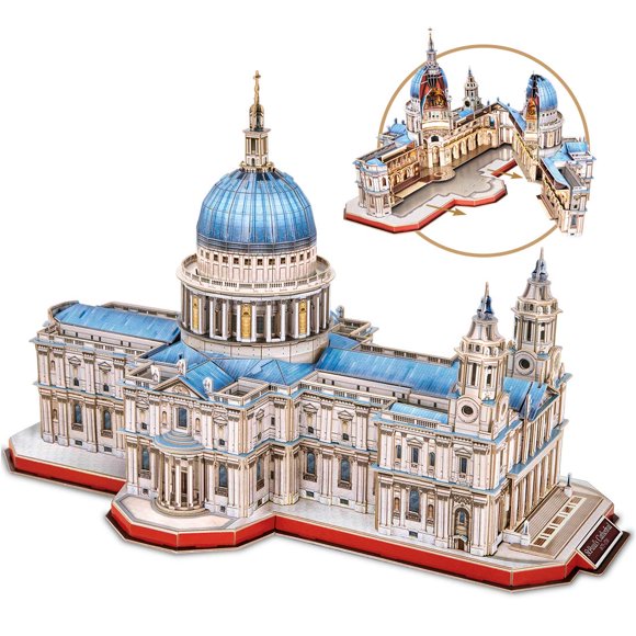 Puzzle 3D CubicFun Catedral de San Pablo de 643 piezas