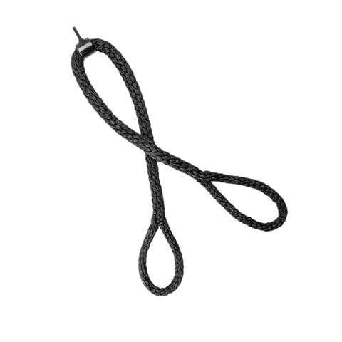 Ioensy - Cuerda De Extensión De Tríceps De Montaje Sencillo Para Un Mejor Agarre, Nailon Trenzado, 1,5 Metros, Color Negro