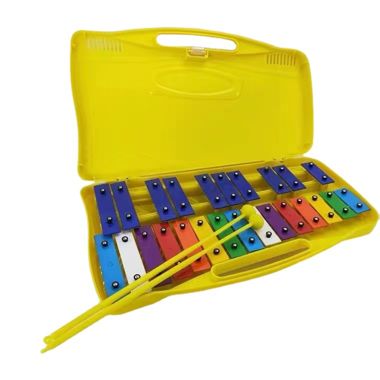 Crusec - Metalofono 25 Notas Cromatico Colores