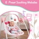 thumbnail image 3 of Columpio portátil para bebés Surbowbaby Pink con 5 niveles de velocidad y 6 canciones, 3 of 8