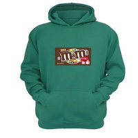 Genérico - Polerón Canguro M&M Verde Aguamarina Talla L Unisex
