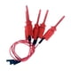 thumbnail image 3 of 5 Piezas Analizador Lógico Cable Sonda Prueba Gancho Gancho Línea 20cm Rojo, 3 of 5