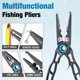 thumbnail image 4 of Alicates de pesca FLISSA 19 cm azul con bloqueo de seguridad, 4 of 9
