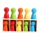 thumbnail image 1 of 10 Piezas De Muñecas De Arcoíris De Madera, Juguetes, Figuras De Personas Para Niños Mayores De 3 Años, 1 of 5