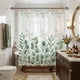 thumbnail image 1 of Cortina De Baño Premium 180x180 Cm Con Forro Blanco Cb01, 1 of 4