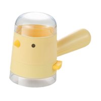 Magideal - Dispensador De Especias Sellado, Salero, Espolvorea Sal Uniformemente, Precisión Cuantitativa, Utensilio De Cocina, Botella Para Condimentos, Tarro Amarillo