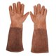 thumbnail image 1 of Guantes Protectores De Cuero Guantes De Jardinería Para Arbustos Espinosos Poda De Rosas S, 1 of 5