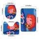 thumbnail image 3 of Nausicaä del Valle del Viento Juego de 3 alfombras de baño de coral fleece: tapete de baño + alfombra de inodoro en forma de U + funda de tapa de inodoro en forma de O, 3 of 6