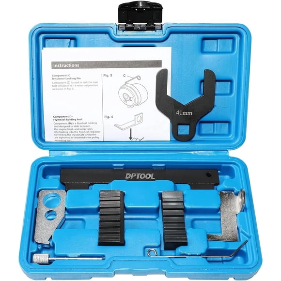 DPTOOL Kit de herramientas de sincronización de motor, 8 piezas, para GM Chevrolet Fiat 16V