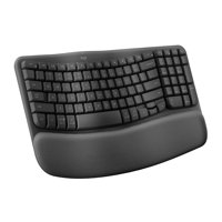 Teclado Ergonómico Inalámbrico Logitech Wave Keys Graphite