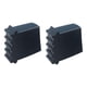 thumbnail image 3 of 2 Fundas Para Pies De Escalera, Cojines Profesionales De Extensión Para Pies De Escalera, Color Negro, 3 of 3