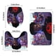 thumbnail image 3 of Miles Morales Juego de 3 alfombras de baño de coral fleece: tapete de baño + alfombra de inodoro en forma de U + funda de tapa de inodoro en forma de O, 3 of 6