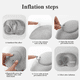 thumbnail image 5 of BOMIDI Almohada Cuello Inflable Almohada Cojín Cuello, 5 of 5