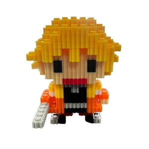 Genérico - Armable 3D Micro Blocks Zenitsu 9Cm 489 Piezas