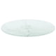 thumbnail image 2 of Tablero de mesa VidaXL redondo de cristal templado blanco de 40 cm de diámetro, 2 of 5