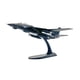 thumbnail image 1 of Modelo de avión F14A de simulación 1:100 con base de exhibición ornamental, modelo de avión retro para gabinete de TV, sala de estar, oficina, bar, ca, 1 of 5
