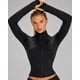thumbnail image 3 of Chaqueta Deportiva Para Mujer Slim Fit Con Cierre Y Cuello Alto, 3 of 3