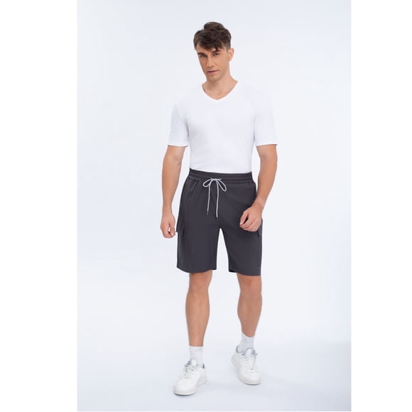 Short Cargo Hombre Secado Rápido Verano Bolsillos Cierre 4017