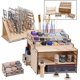 thumbnail image 1 of Caddy T TOGUSH - Organizador de Pinturas de Madera 40 × 20 × 15 cm, 1 of 6