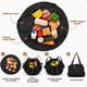 thumbnail image 3 of Bolso Plegable de Compras Grande Tipo Shopper con Bolsillo con Cierre y Asas Largas, 3 of 8