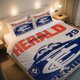 thumbnail image 1 of 1979 Carlton FC PREMIERS Bulldog Victory Poster Duvet Cover Set bedding with Breathable Soft, 1 of 1