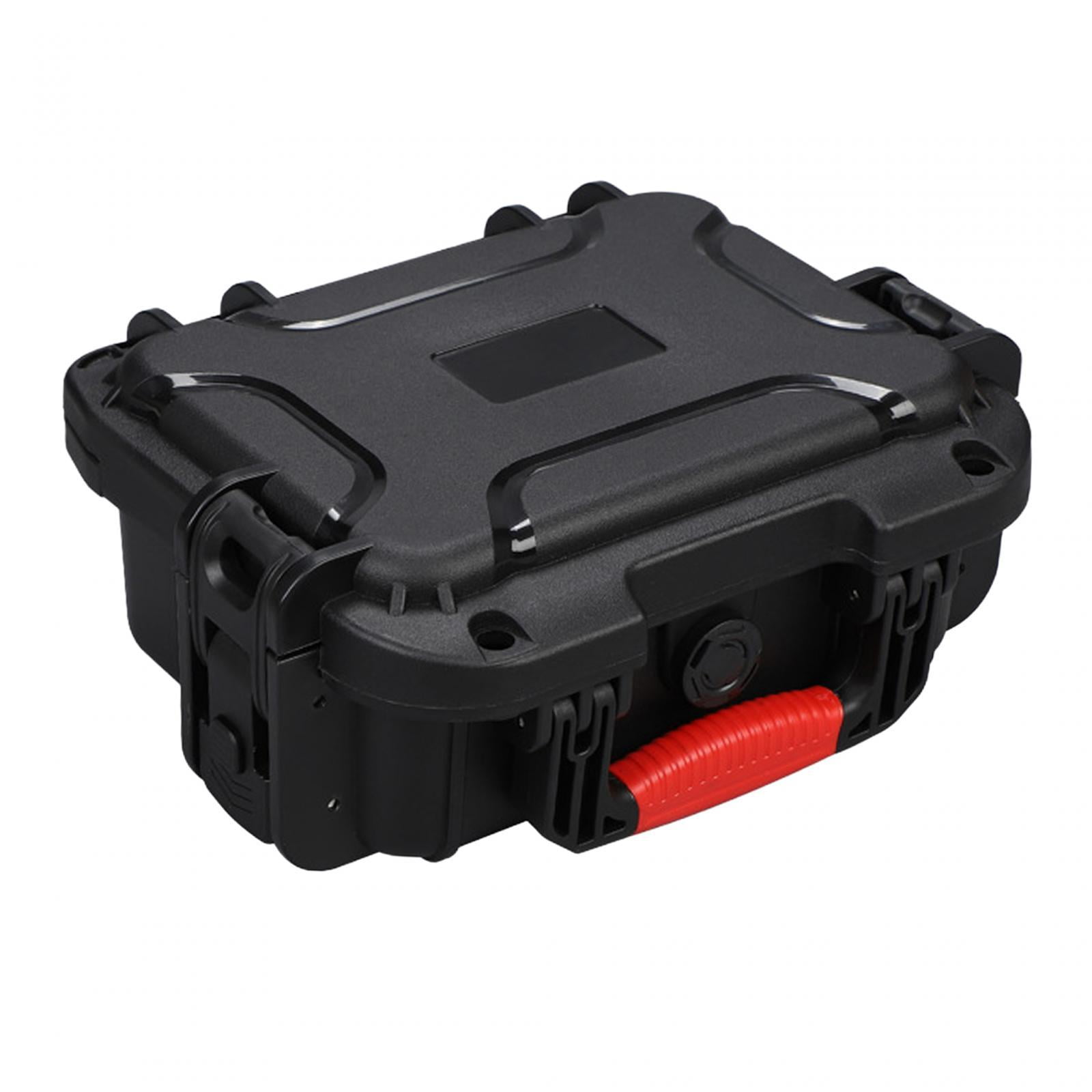 Magideal - Contenedor De Protección, Estuche Rígido Con Esponja, Caja De Herramientas Portátil, Almacenamiento Para Cámaras, Protege La Electrónica, Viaje Óptimo Estilo A