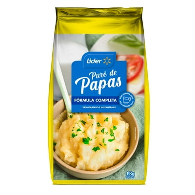 Puré De Papas Instantáneo Con Leche 1 Kg Lider