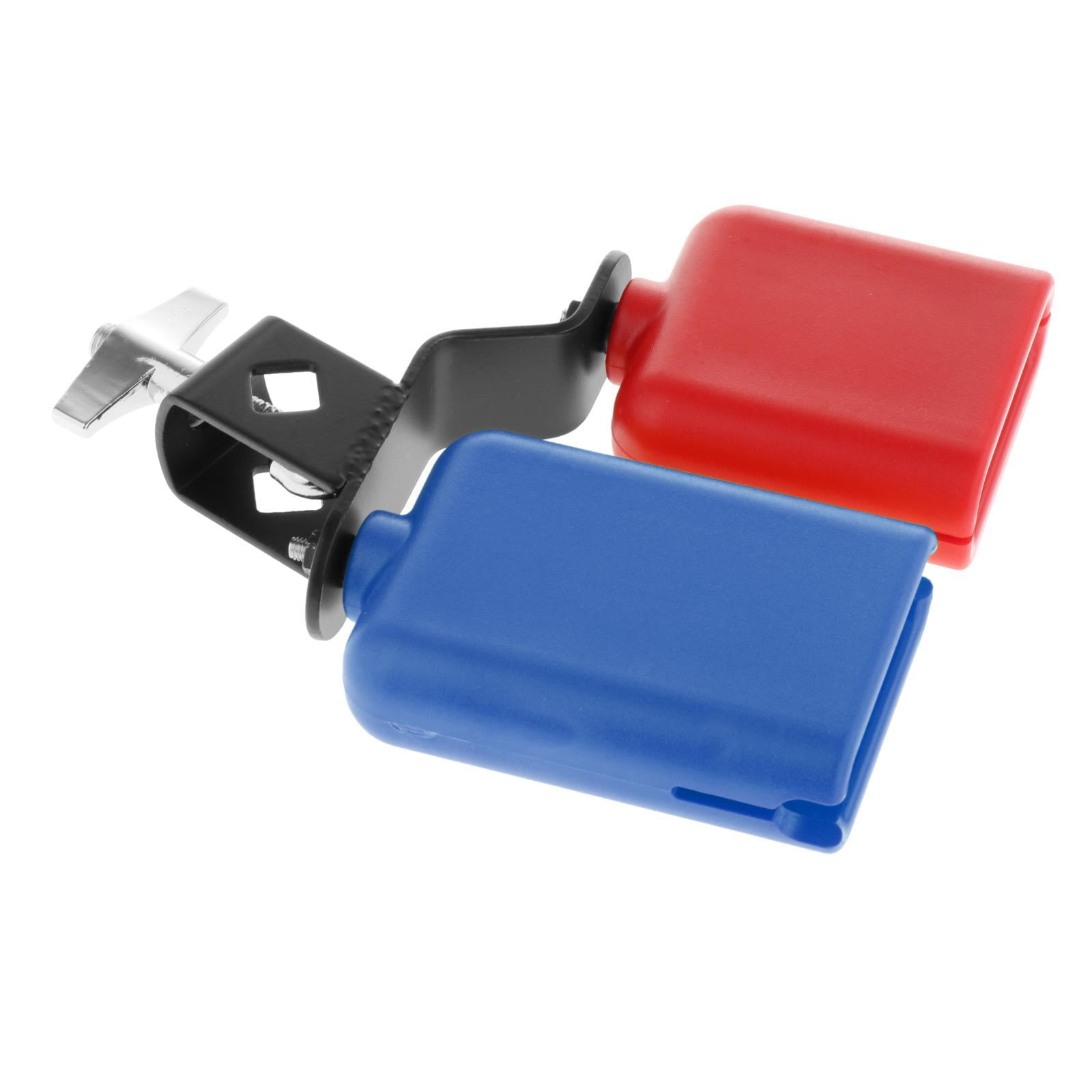 Magideal - Juego De Batería De Sonido Alto Y Bajo, Juego De Campana Para Hacer Ruido De Percusión, Accesorio De Juego De Campana De Doble Montaje , Estilo A