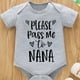 thumbnail image 1 of Baby Girls Funny Letter Print Romper, Short Sleeve Onesie Bodysuit For Spring Summer, 1 of 5