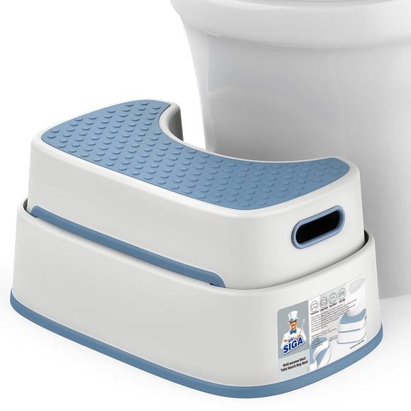 Taburete de inodoro MR.SIGA Squat Adult con antideslizante para baño