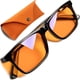 thumbnail image 1 of Gafas bloqueadoras de luz azul THL SLEEP con lentes ámbar unisex, 1 of 9