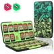 thumbnail image 1 of Funda de Almacenamiento de Tarjetas de Juego para Nintendo Switch con 2 Tapas de Joystick, 24 Ranuras para Tarjetas SD, 1 of 7