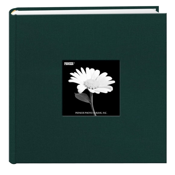 Álbum de fotos Pioneer, marco de tela, 200 bolsillos