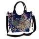 thumbnail image 5 of bordado de pavo real hecho a mano étnico bolsa de hombro bolsas de las mujeres - azul oscuro, 5 of 5