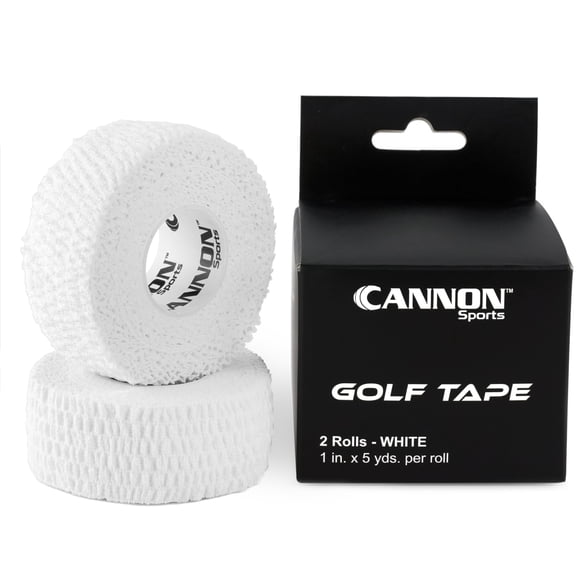 Cinta para Golfistas Cannon Sports 2,5 cm x 4,5 m Blanco (2 unidades)