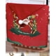 thumbnail image 3 of Pack 6 fundas de respaldo de sillas navidad con pompón 25n2, 3 of 3