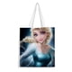 thumbnail image 1 of Frozen: Princesa Elsa Bolso de tela con estampado de lienzo para mujer, bolsa de compras reutilizable y estética, con cremallera interior, regalo para mujer, 35 × 40 cm., 1 of 6