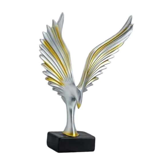 Figura De Pájaro Con Alas Extendidas, Adorno Para Fiesta, Regalo De Inauguración De Hotel, Estatua De águila Con Champán