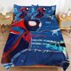 thumbnail image 3 of Cartoon Spiderman Kid Boy Room Decor Size Bedding Set for 3 Piece Bedding with 1 Flat Sheet And 2 Pillowcases Twin, 3 of 5