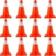 thumbnail image 1 of Base de PVC Traffic Cones VEVOR de 18 pulgadas con collares reflectantes (12), 1 of 3