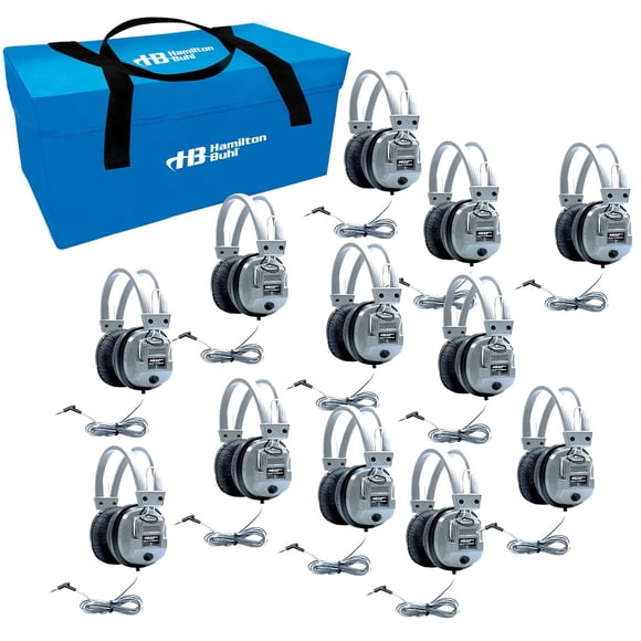 Audífonos HamiltonBuhl SC‑7V Deluxe estéreo con control de volumen