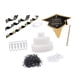 thumbnail image 3 of Soporte Para Pastel De 3 Niveles Con Forma De Dinero De Graduación, Decoración Para Fiesta De Graduación De Halloween, Color Negro, 3 of 5