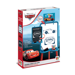 Toyng - Pizarra Doble Con Atril Cars - Cars