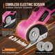 thumbnail image 3 of Tijeras Eléctricas UZYZMS 2000 mAh Inalámbricas LED Rosa, 3 of 7